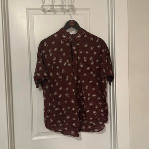 Madewell lightweight button up blouse